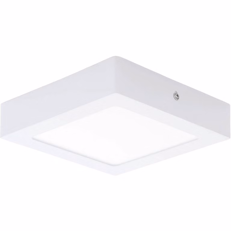 Plafoniera Fueva-CCT 170 x 170 mm bianca