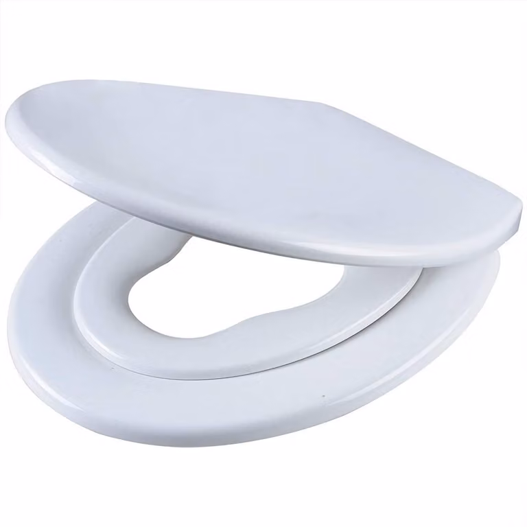 Copertura per WC con sistema integrato di abbassamento automatico per bambini | Bianco