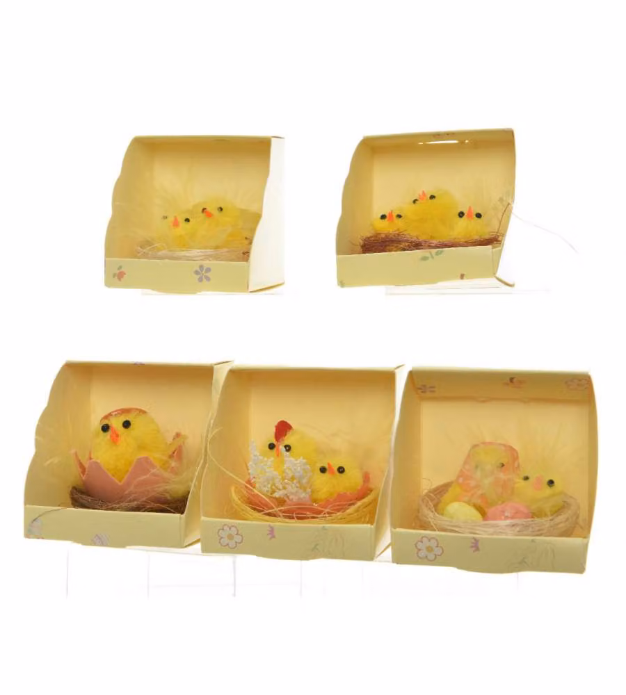 Decoro pulcino 5x4 cm