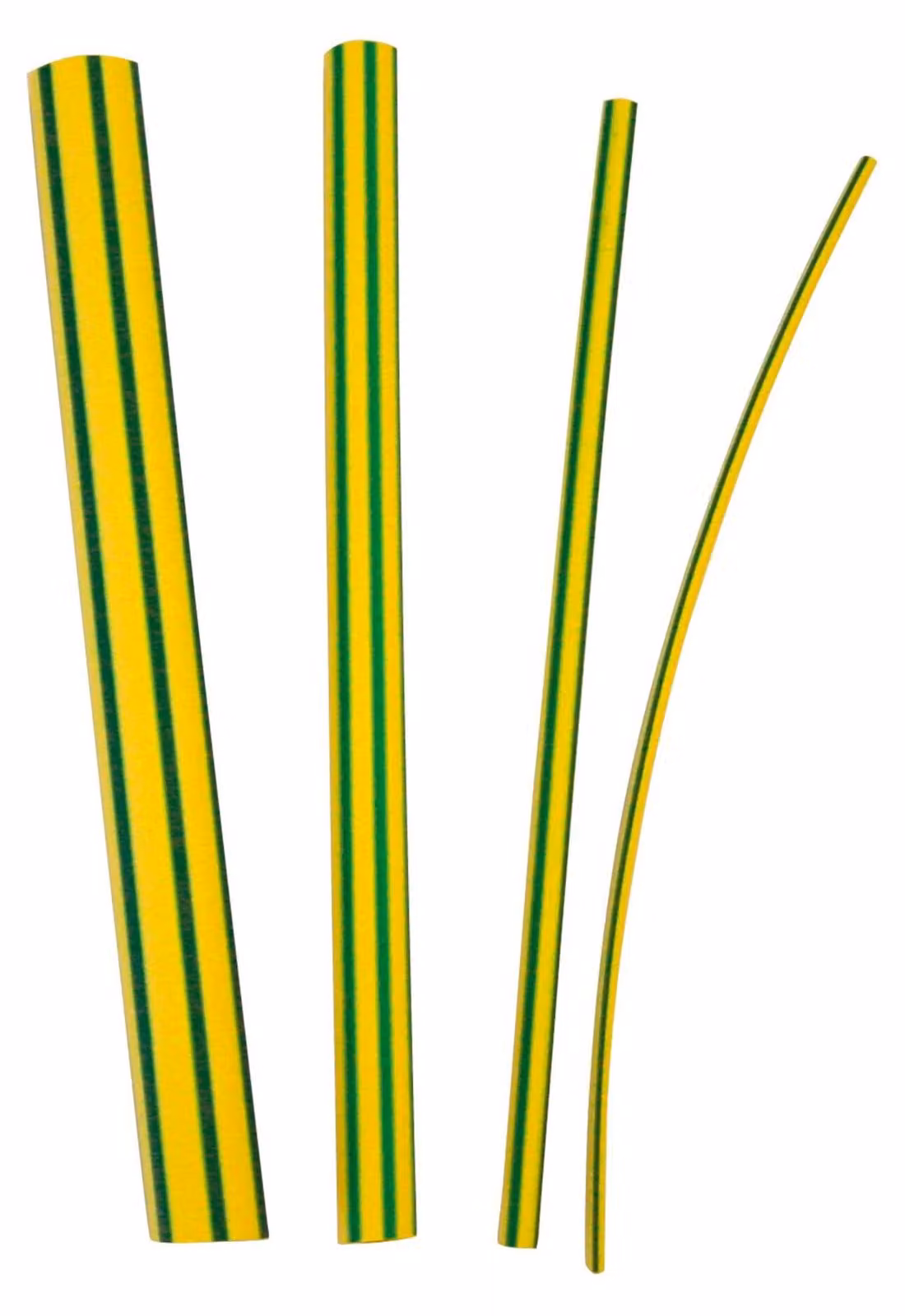 3M Tubo termorestringente sottile 24/8 mm verde-giallo GTI (TE100045984)