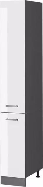 Armadio da farmacia R-Line Bianco lucido/Antracite 30 cm Vicco