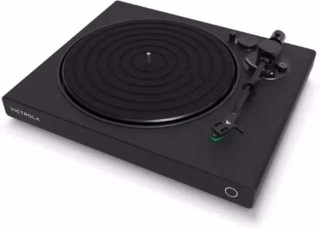 Giradischi Victrola Onyx con Bluetooth e testina Audio Technica AT-VM95E Nero – 1