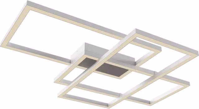 Maytoni Plafoniera Moderna Rida 1 luce LED integrato bianco alluminio