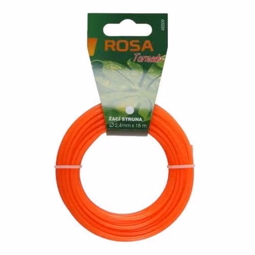 Corda di falciatura, 2,4 mm x 15 m, rotonda
