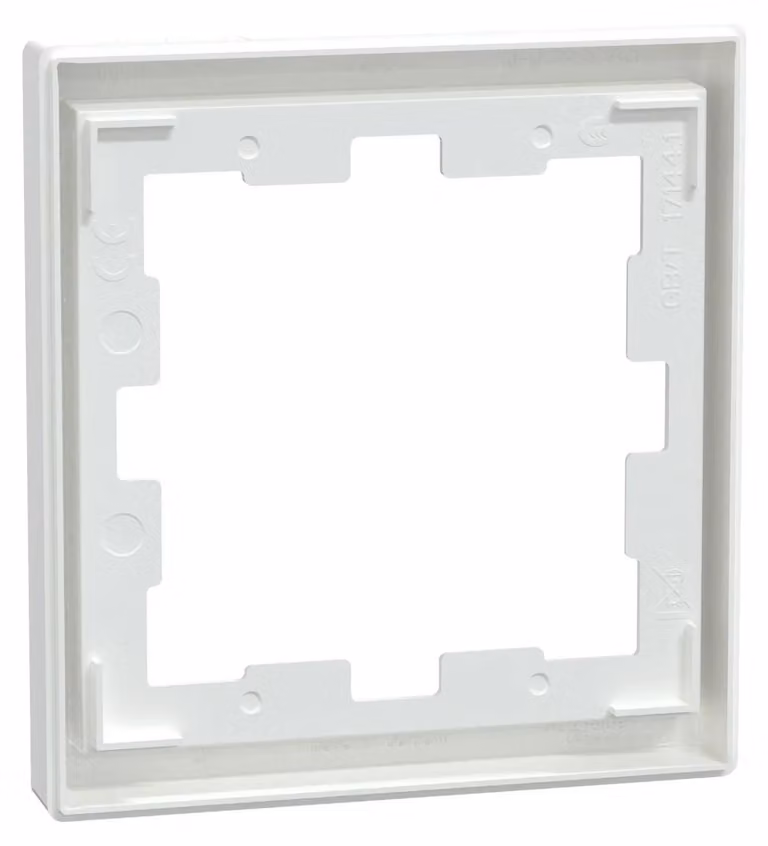 Merten MEG4010-6535 Telaio di copertura, singolo D-Life a piombo bianco