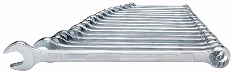 Set di chiavi combinate Hazet 600N/17N - Esagono doppio esterno con profilo Traction - Anza | 600N/17N