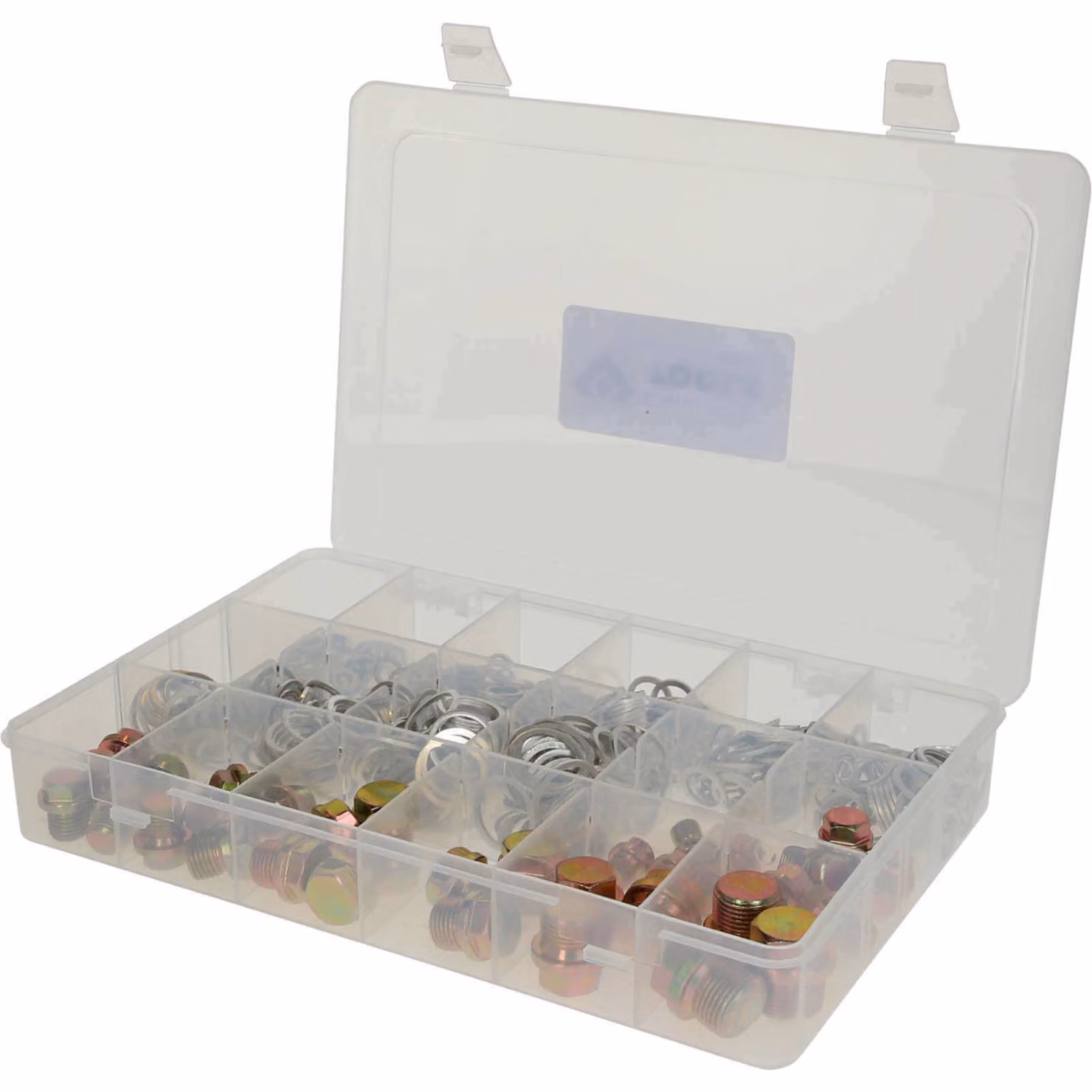 BRILLIANT TOOLS Assortimento di tappi di scarico olio e guarnizioni 543 pezzi - BT711200