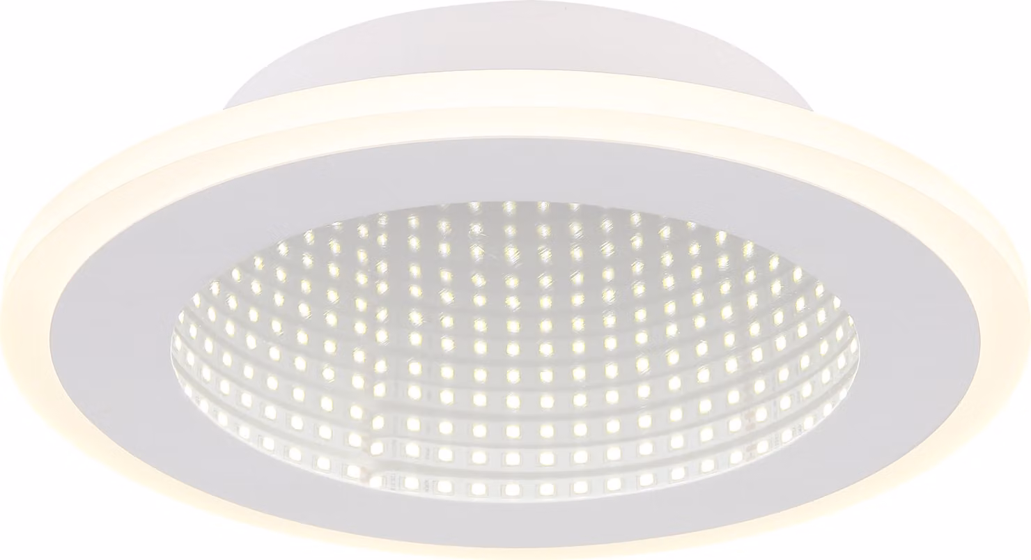 Lampada da soffitto LED 12W effetto specchio 3D LAMELA 48919-12R Globo