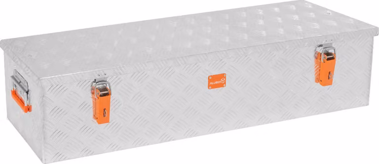 ALUBOX cassetta in alluminio a scacchiera spessore 1,5 mm 86L - 86 litri