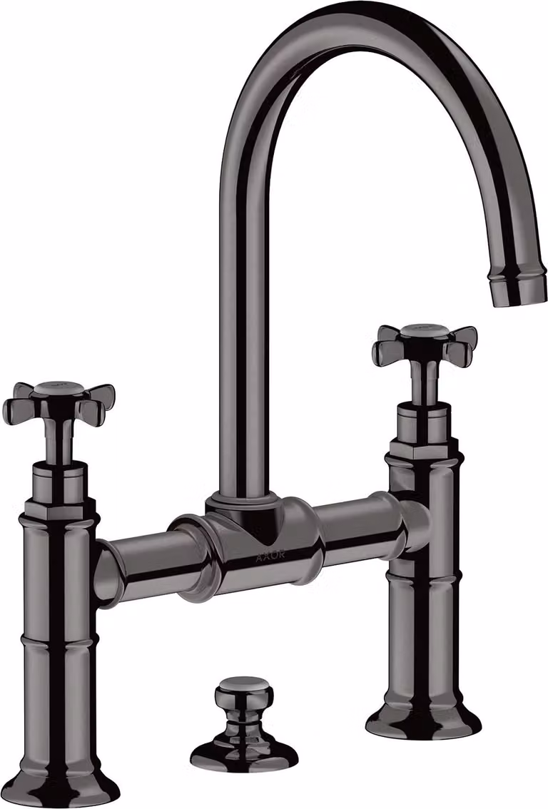 hansgrohe AXOR Montreux mitigeur lavabo 2 poignées 220, vidage escamotable, 16510330, 16510330