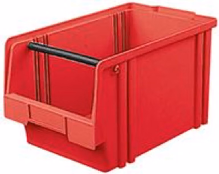 Armadio a giorno LK 2A rosso 350/300x200x200 mm