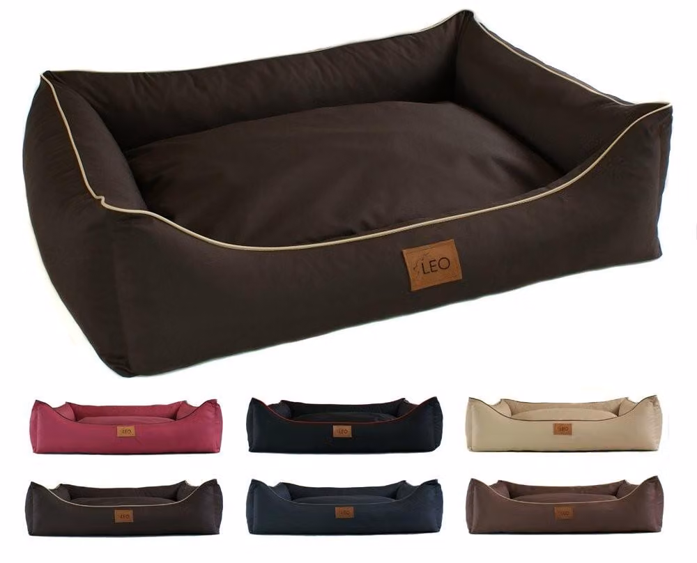 Divano robusto per cani con rivestimenti lavabili, disponibile in 6 colori