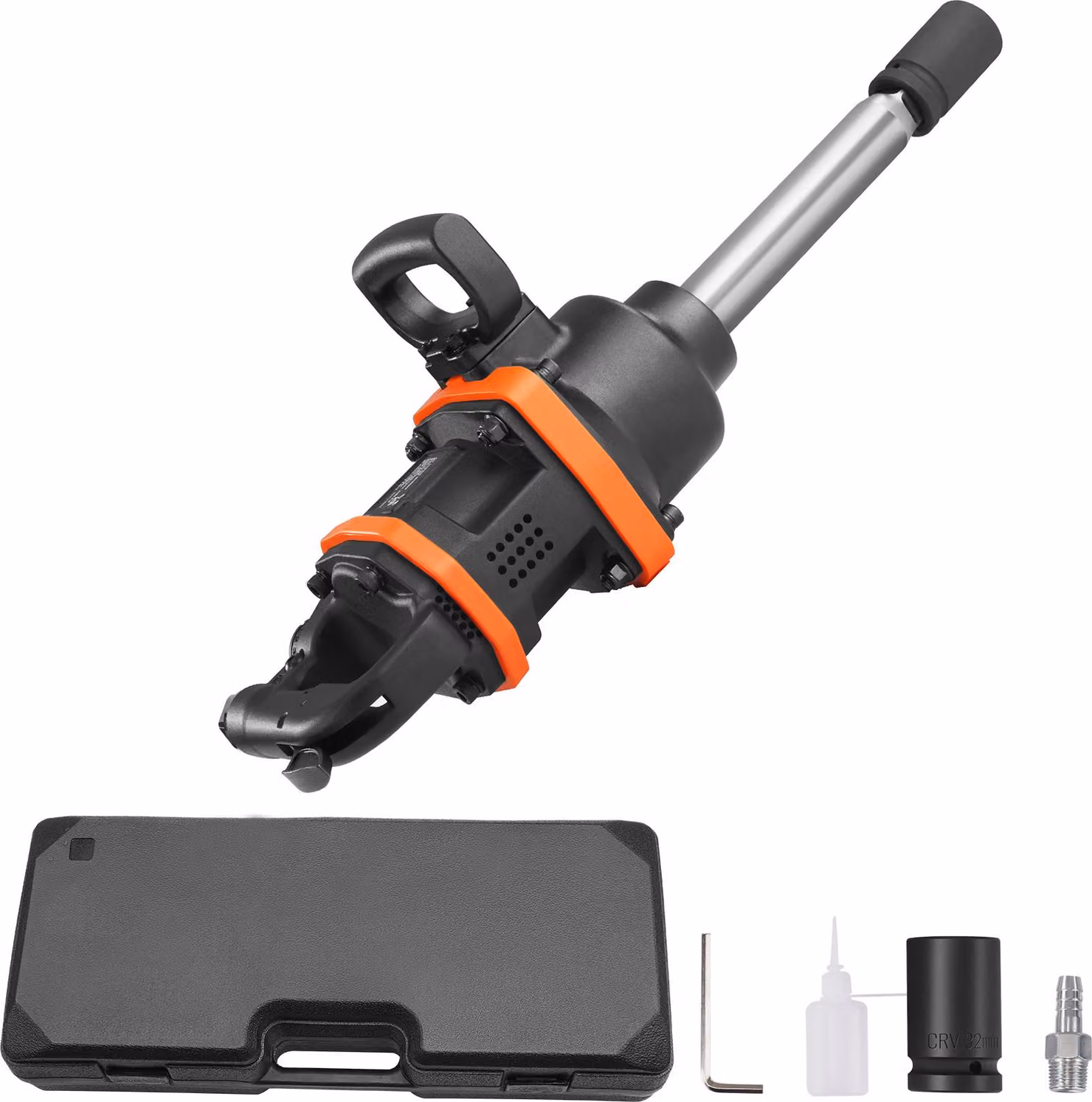 SucceBuy Avvitatore ad impulsi pneumatico da 1 pollice, fino a 3160 ft-lbs di coppia in uscita
