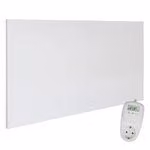 VIESTA® H700 riscaldamento a infrarossi – pannello 700 W, 60×120 cm, Carbon Crystal, senza cornice, parete/soffitto, IP20, incl. termostato TH10
