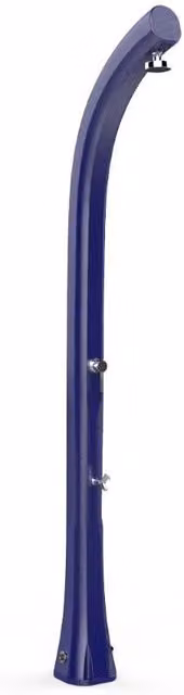 Doccia Solare Jolly Plus Top Line Arkema Design in Alluminio con Miscelatore e Lavapiedi Colore Zaffiro 24 Litri Cv-B520-Tl/5600