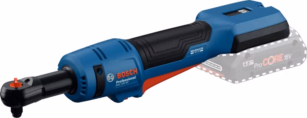 Bosch GRC 18V-60 Cricchetto a Batteria Brushless 18 V 60 Nm 3/8" Blu – 2