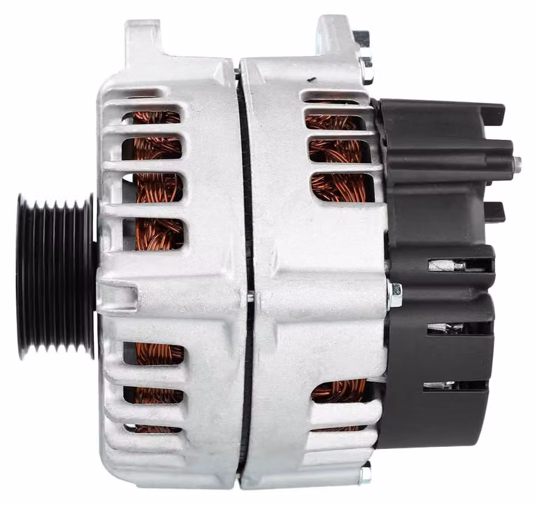 Alternatore/generatore per auto, 220A, 12V, con puleggia a rotazione libera, adatto per motori diesel pesanti