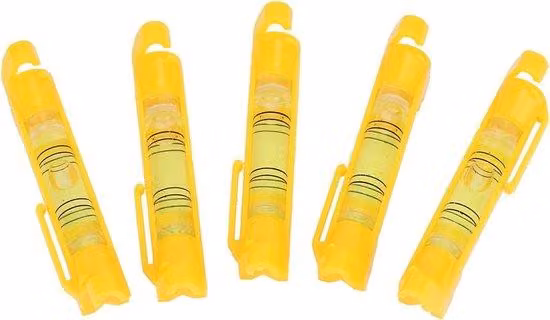 Set di mini livelle a bolla per un montaggio preciso