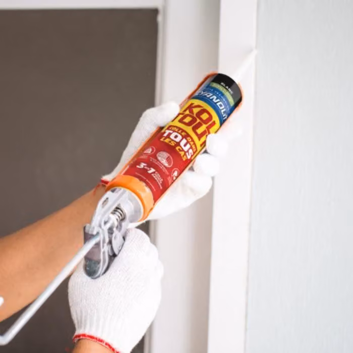 Cyanolit Adesivo di montaggio e sigillante, bianco, cartuccia da 290 ml, polivalente, resistente e flessibile