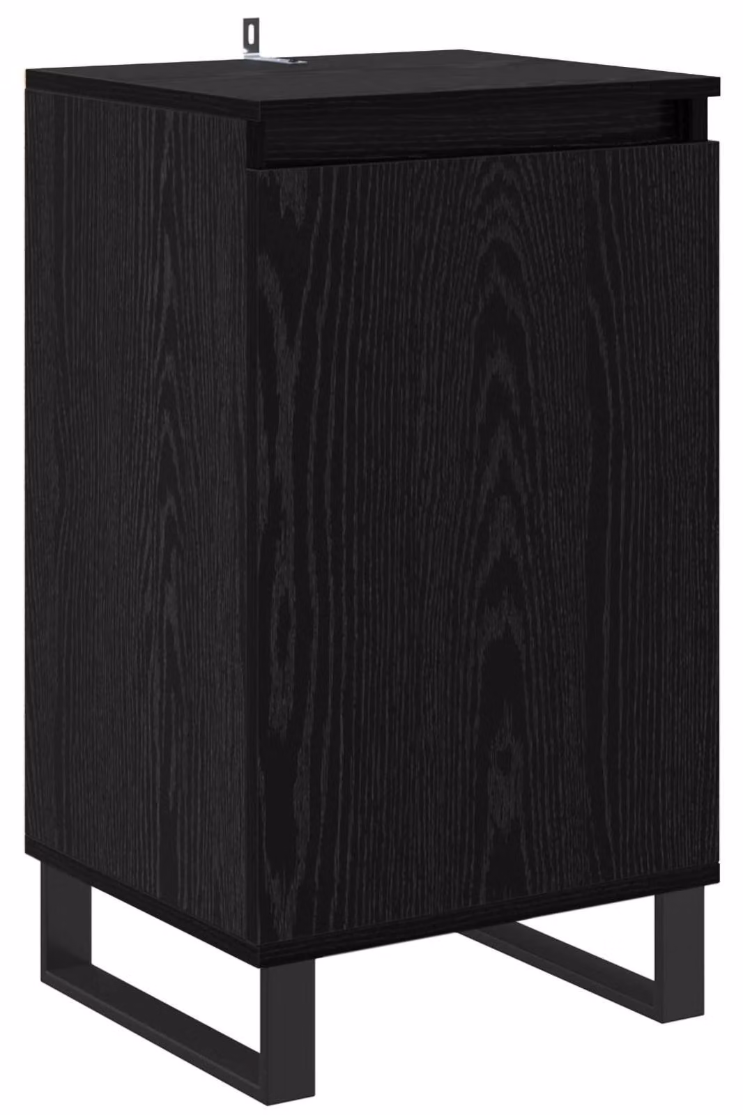Credenza Rovere Nero 40 x 35 x 70 cm Legno multistrato