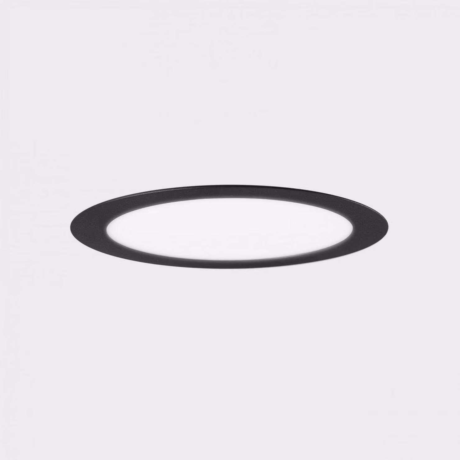KOHL LIGHTING KOHL-Lighting DISC apparecchio da incasso con cornice 400 mm nero 36 W CRI 80 4000K 1.10V