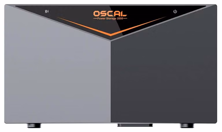 Power Storage 2000 - Sistema di accumulo di energia per balcone - Batteria LiFePO4 da 1920 Wh - Espandibile fino a 9600 Wh - Uscita AC da 1200 W - Ingresso solare da 2400 W - Micro-inverter da 800 W