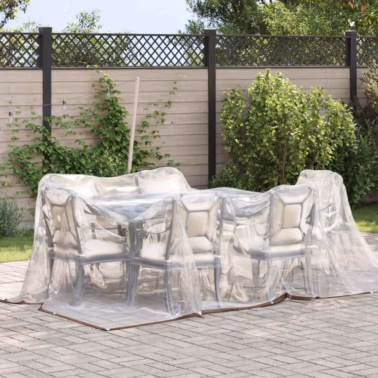 Copertura per piante traslucida vidaXL in plastica 2 x 2 m