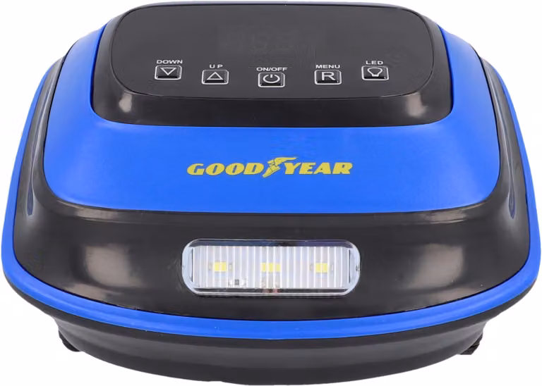 GOODYEAR Compressore ad aria portatile a batteria, 10 bar - Compressore per pneumatici per auto e veicoli commerciali
