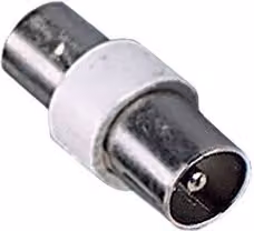 Connettore antenna Fanton Silver e White 32122 nuovo