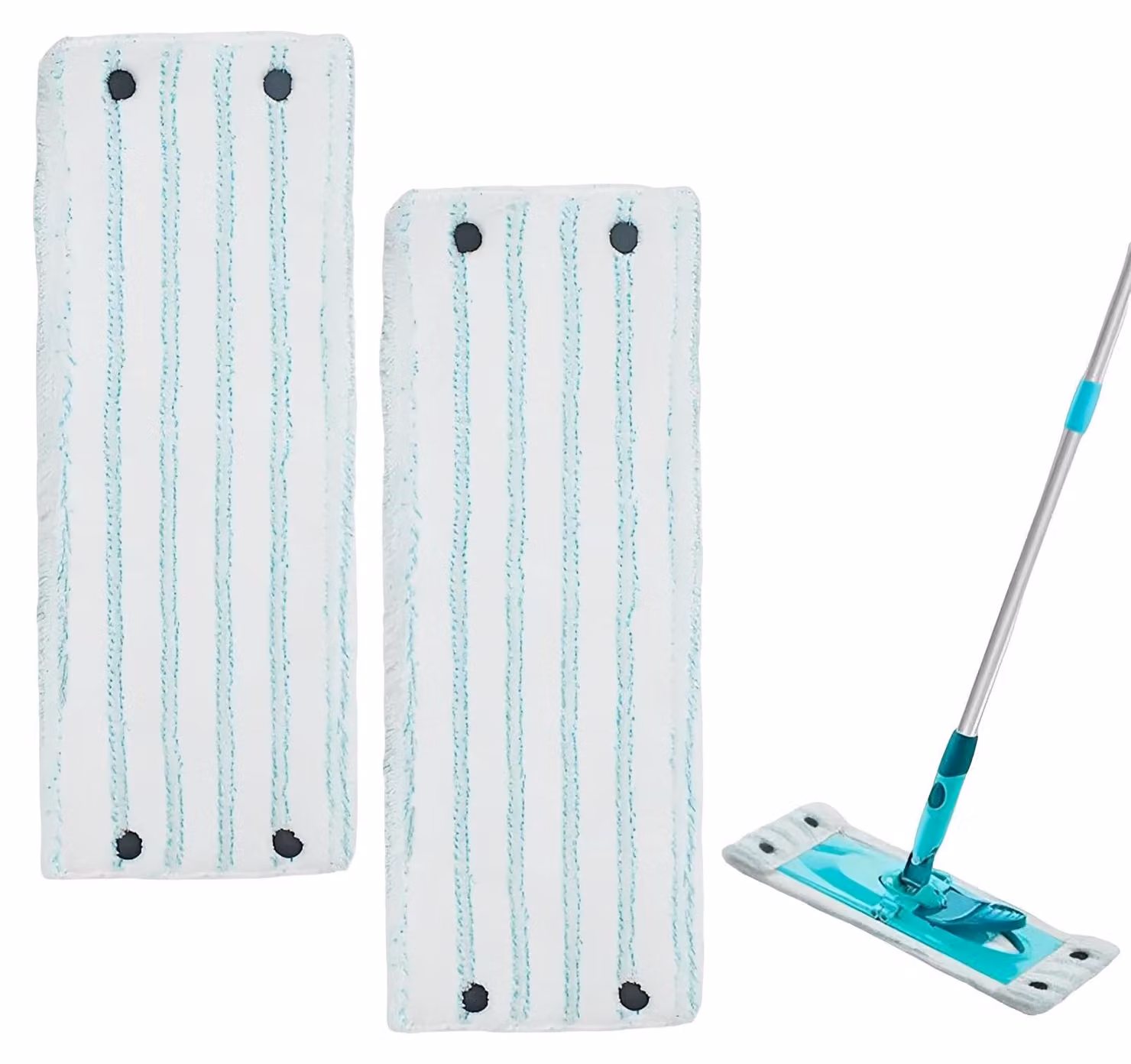 Panni per la pulizia del pavimento (2 pezzi), salviette umidificate, mop per pavimenti, disponibili in diversi colori