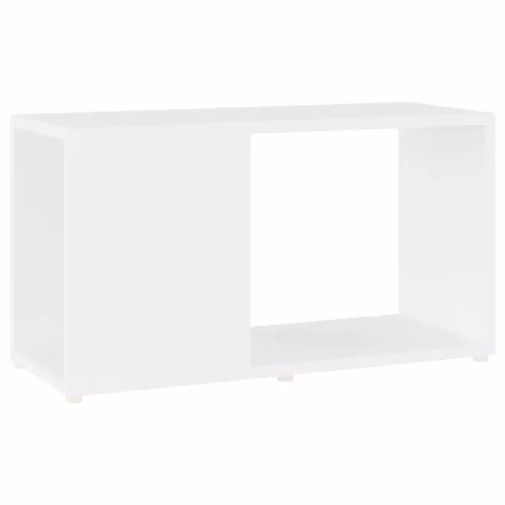 vidaXL Mobile Porta TV Bianco 60x24x32 cm in Legno Multistrato