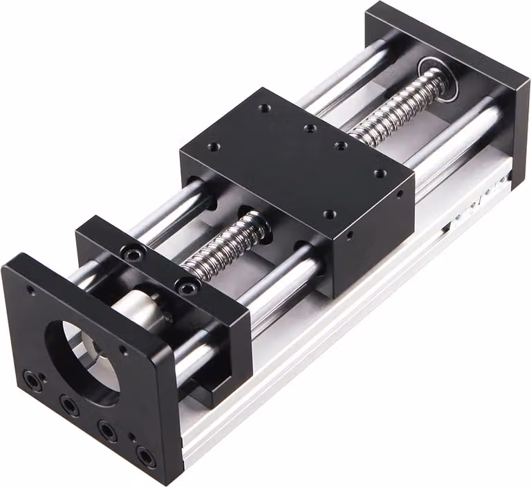 Tavola scorrevole CNC, guida di alta precisione, forte capacità di carico, corsa effettiva 100, SFU1204