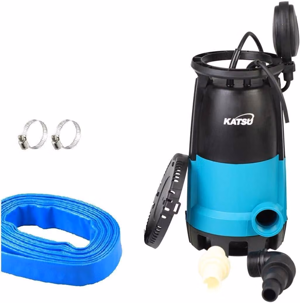 Pompa sommergibile portatile da 900 W per acqua pulita e sporca