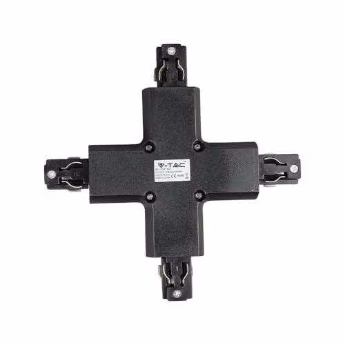 Raccordo Trifase a X per Binario Colore Nero