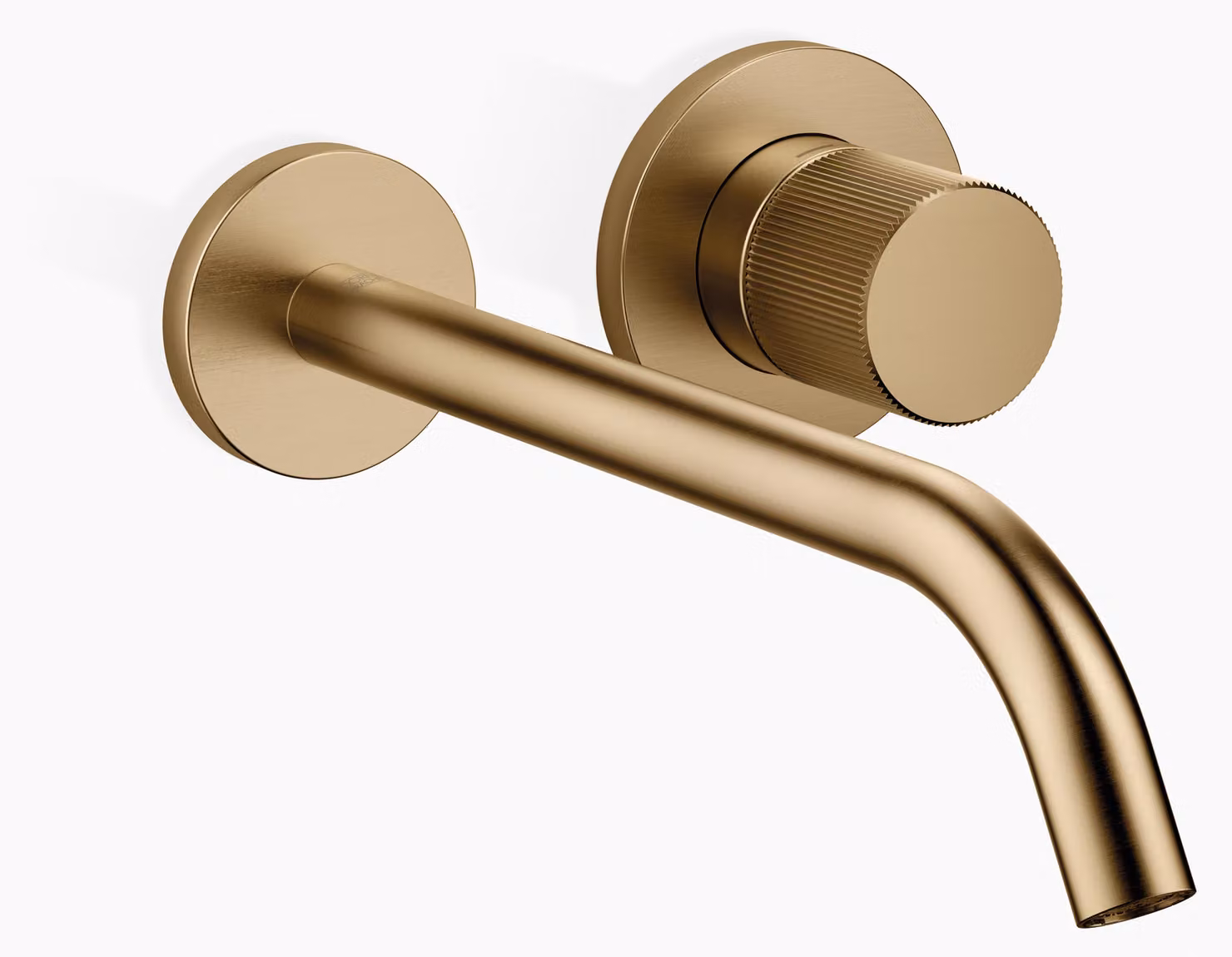 Dornbracht META PURE Mitigeur mural de lavabo sans vidage, saillie 250mm, bec fixe, 36861664-39, 36861664-39