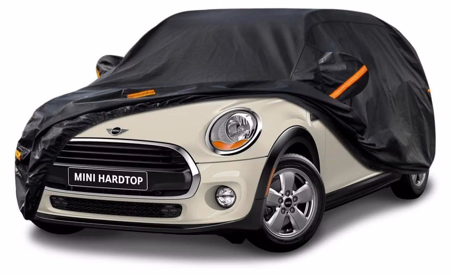 Copertura per auto, impermeabile e traspirante, per Mini Cooper a 3 porte (2014-2025), colore nero