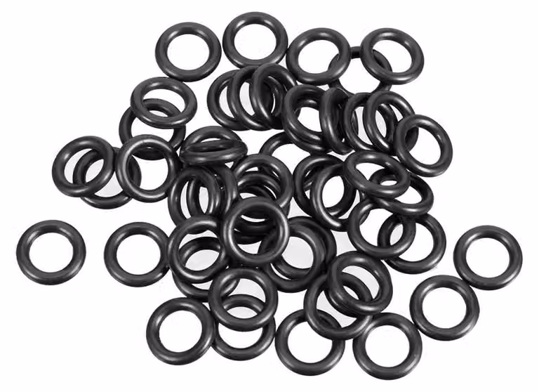 O-ring in gomma nitrilica, confezione da 50 pezzi, dimensioni 5,5 x 8,5 x 1,5 mm