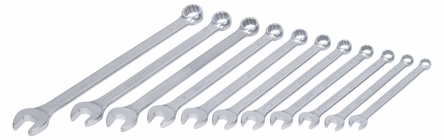 KS TOOLS Set di chiavi combinate XL 11 pezzi 12-24 mm - 517.1505