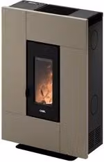 Stufa a pellet Cadel Grace 7 T2 Light color bronzo 6,9kW Classe A+