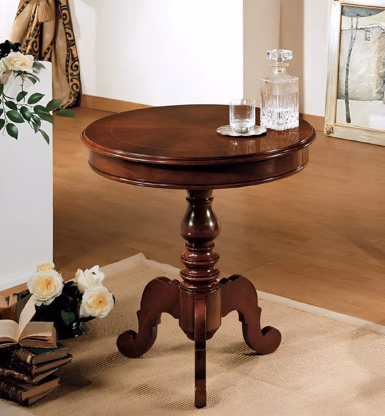 Runder Kaffeetisch Couchtisch Beistelltisch Designer Tisch Wohnzimmertisch