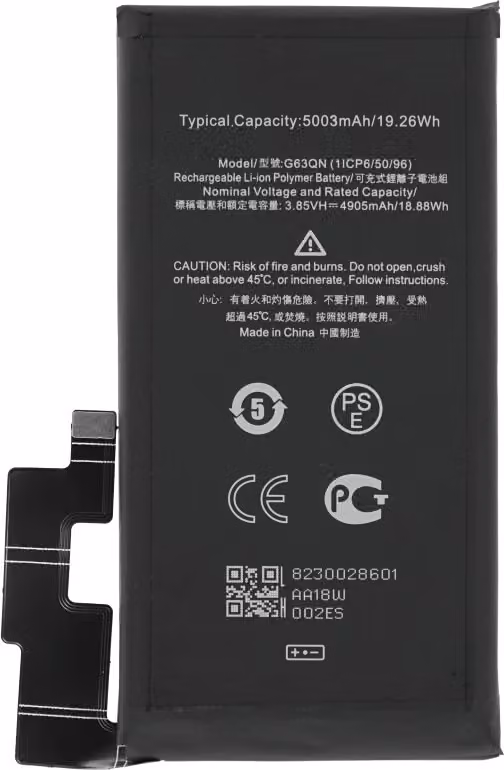 G63QN Batteria per Google Pixel 6 Pro Batteria di ricambio