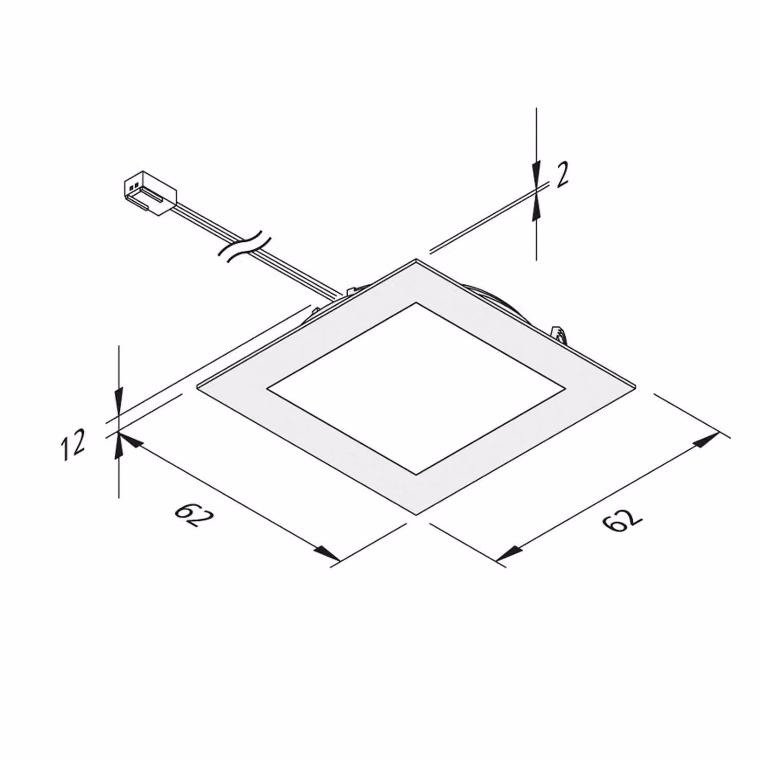 Hera Lampada LED mobili FAQ 58 acciaio set 3x 3W 3.000K 58, dimmerabile, Alluminio / Grigio / Zincato, Soggiorno / Sala da pranzo, Plastica, Moderno