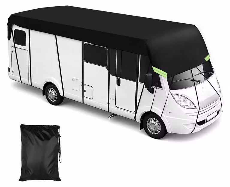 Copertura per camper, dimensioni 6,5 x 3 metri, tessuto Oxford 210D, impermeabile e resistente ai raggi solari