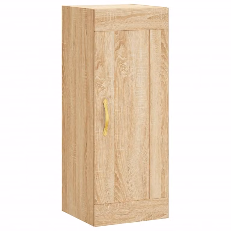Mobile a Parete Rovere Sonoma 34,5x34x90 cm Legno Multistrato