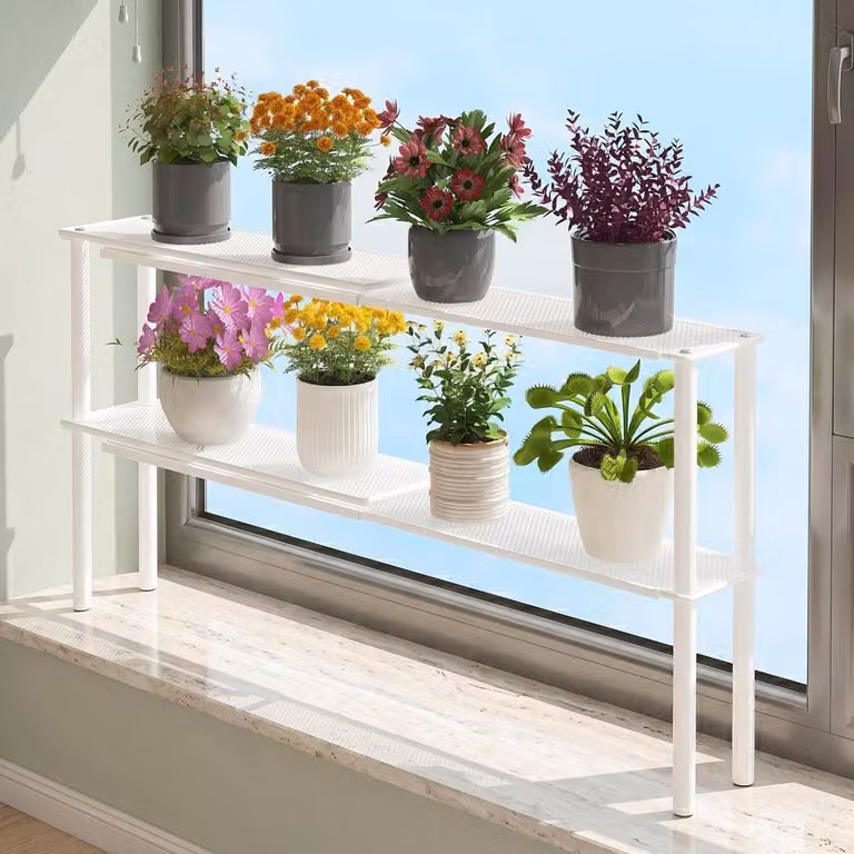 Organizzatore estensibile per scaffali della cucina, colore bianco, da 35 a 66 cm