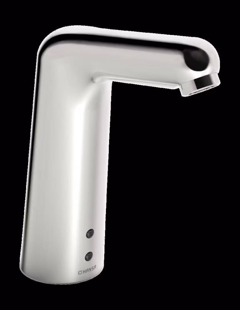 HANSA HANSAMEDIPRO XL Robinet de lavabo, sans contact, bloc dalimentation, compatible Bluetooth, 05682029, 05682029