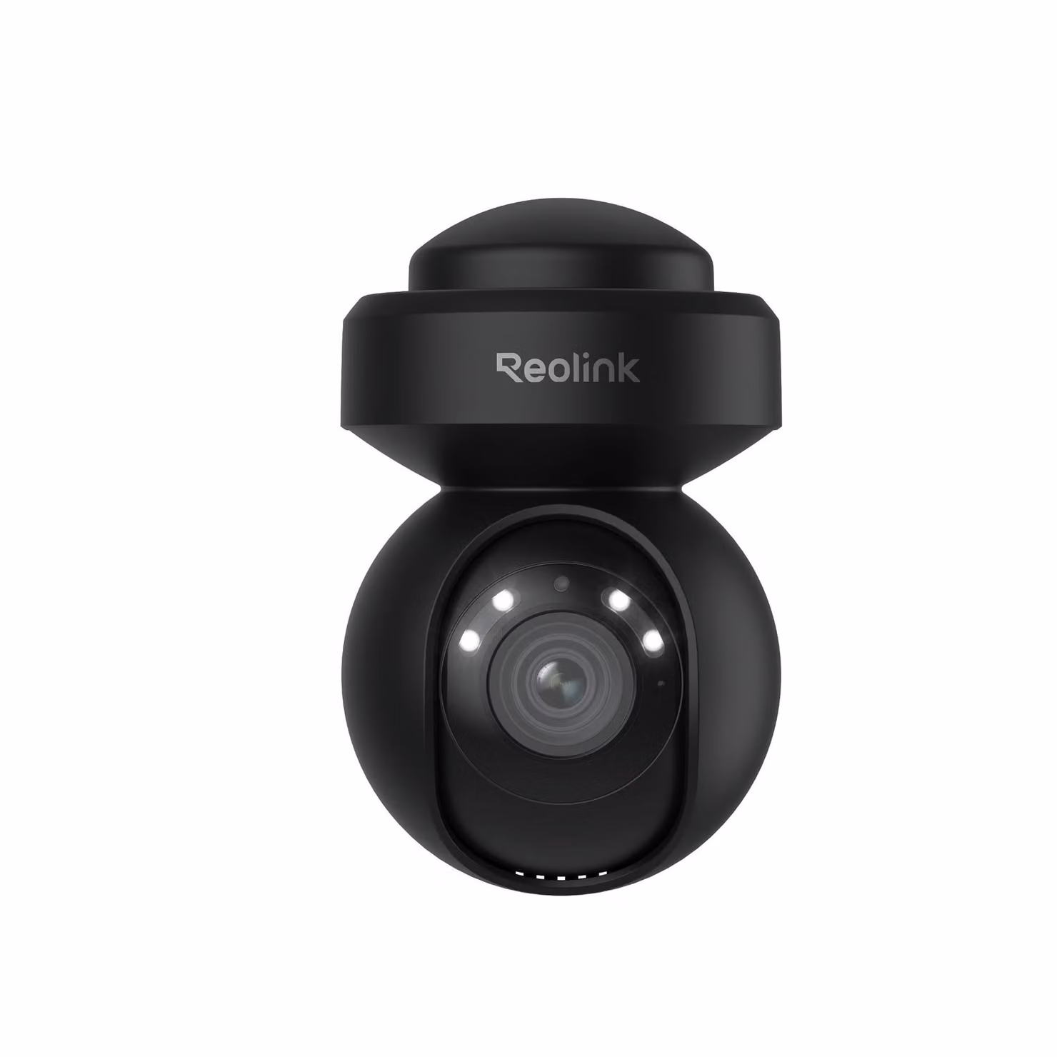 Reolink E1 Outoodoor Pro, telecamera di sorveglianza per esterni 4K 8MP PTZ Wi-Fi 6, tracciamento automatico, zoom ottico 3X, visione notturna a colori, rilevamento AI, nero