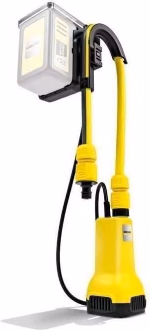 Pompa a batteria per fusti Kärcher BP 2.000-18, alimentata a batteria, per giardino e orto, 18 V (senza batteria e caricabatteria)