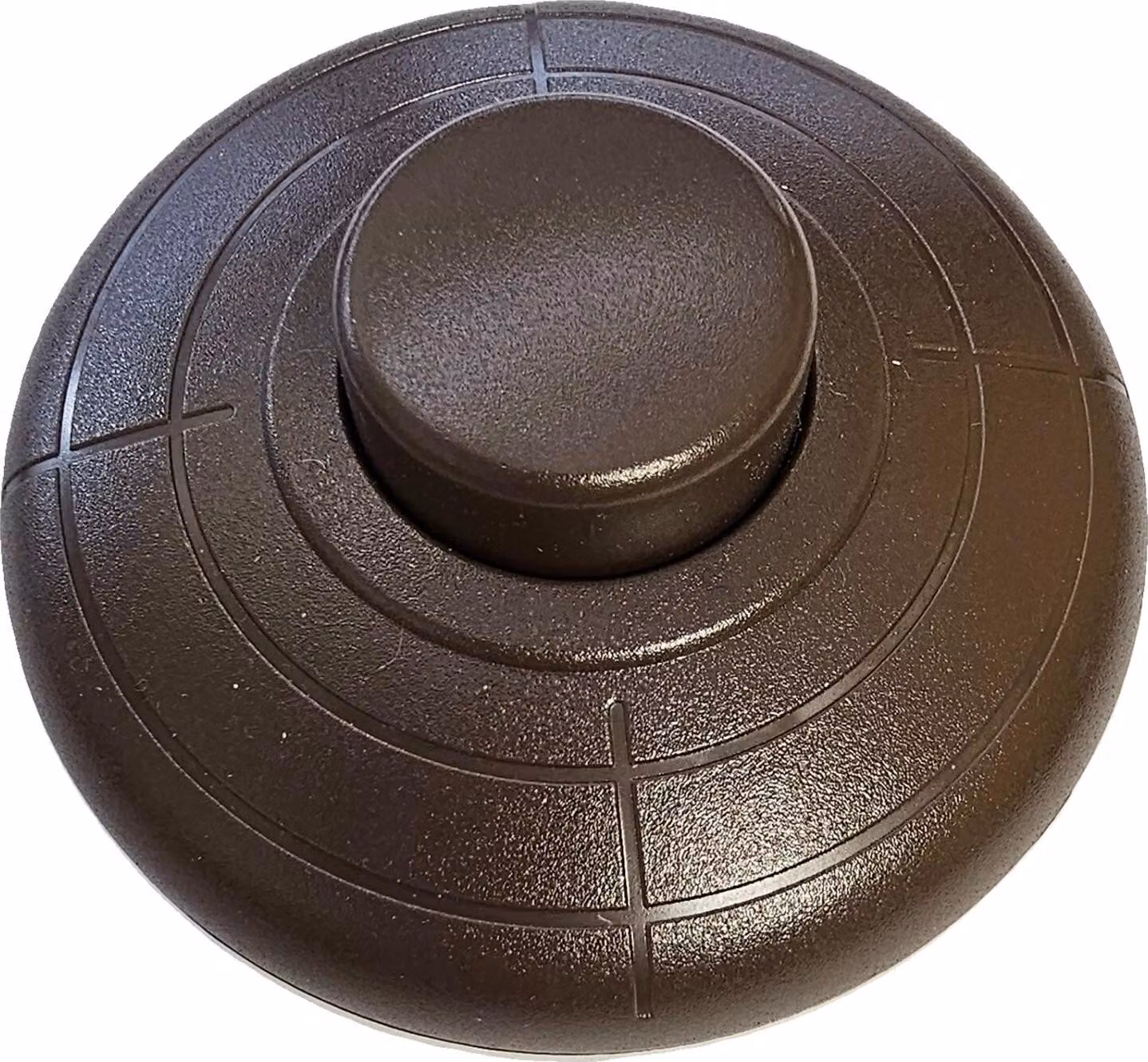 Interruttore a pedale con collegamento a vite, interruttore, marrone, 2 A 250 V, per cavo a 3 fili