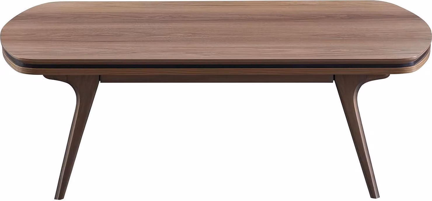 Couchtisch 130 x 75 Tisch Möbel Einrichtung Holztische Modern Möbel